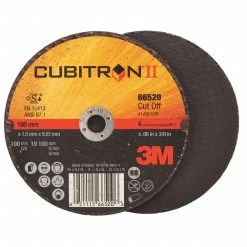 3M 66520 Abrasive Cut Off Wheel, 4 Inch Diameter, Ceramic, 0.06 Inch Thick, Type 1