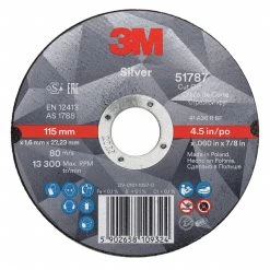 3M 87470 Abrasive Cut Off Wheel, 6 Inch Diameter, Ceramic Grain, 0.045 Inch Thickness