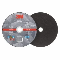 3M 87471 Abrasive Cut Off Wheel, 7 Inch Diameter, Ceramic Grain, 0.45 Inch Thick, Type 1