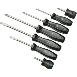 ABILITY ONE 5120-01-630-1170 Screwdriver Set SlottedPhillips 7 Pc