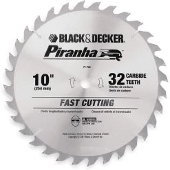 BLACK & DECKER 77-740 Circular Saw Blade Carbide 10 Inch 32 Teeth