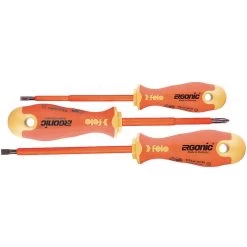 BONDHUS 53175 Insulated Screwdriver Set 3 Pc
