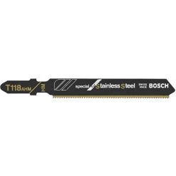 BOSCH T118AHM1 Jigsaw Blade T-shank 3-14 Inch Length