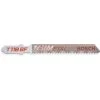 BOSCH T118B Jigsaw Blade T-shank 3-58 Inch Length - Pack Of 5