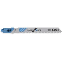BOSCH T118BF Jigsaw Blade Bimetal 3 Inch Lpk 5