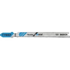 BOSCH T118EF Jigsaw Blade T-shank 3-12 Inch Length - Pack Of 5