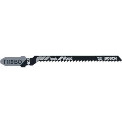 BOSCH T119BO Jigsaw Blade T-shank 3 Inch Length - Pack Of 5