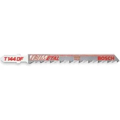 BOSCH T144DF Jigsaw Blade T-shank Bimetal - Pack Of 5