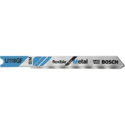 BOSCH U118GF Jigsaw Blade U-shank 2-34 Inch Length - Pack Of 5