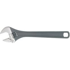 CHANNELLOCK 804N Adjustable Wrench 4-12 Inch Black Plain