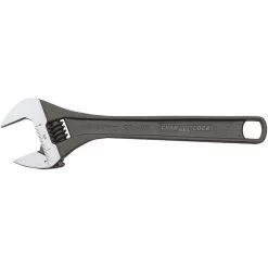 CHANNELLOCK 810NW Adjustable Wrench 10 Inch Black Plain