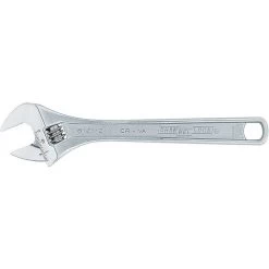 CHANNELLOCK 812W Adjustable Wrench 12 Inch Chrome Plain