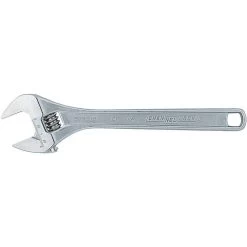 CHANNELLOCK 815 Adjustable Wrench 15 Inch Chrome Plain