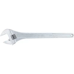 CHANNELLOCK 824 Adjustable Wrench 24 Inch Chrome Plain