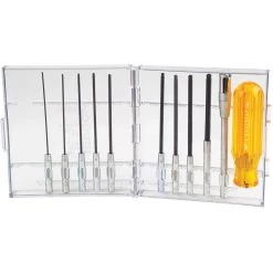 COOPER TOOLS 99PS40BP Screwdriver Set Ball End Hex 11 Pcs