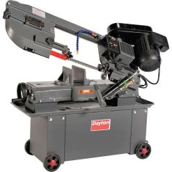 DAYTON 21C004 Horizontal Band Saw, Manual, Single Phase, 60 Hz