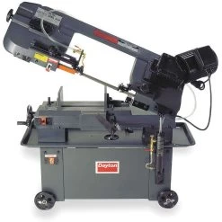 DAYTON Band-Saw-1 Band Saw, 7 X 8 Inch Size, 150 To 255 SFPM, 45 Deg., 147A, 1 Phase