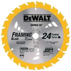 DEWALT DW3591B10 Circular Saw Blade Carbide 7-14 Inch 18 Teeth Pk10