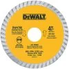 DEWALT DW4700 Diamond Saw Blade Dry Continuous Rim 4 Inch Diameter