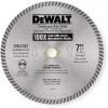 DEWALT DW4702 Diamond Saw Blade Dry Continuous Rim 7 Inch Diameter