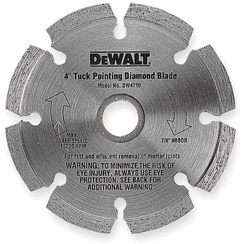 DEWALT DW4710 Diamond Saw Blade Segmented Rim Diameter Rpm 1 DEWALT DW4710 Diamond Saw Blade Segmented Rim Diameter Rpm