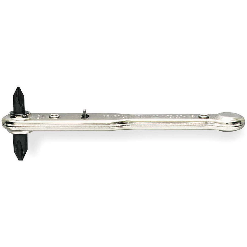 GENERAL 807X Ratchet Screwdriver #1 #2 Crosspoint 1 GENERAL 807X Ratchet Screwdriver #1 #2 Crosspoint