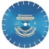 HUSQVARNA Blue200B-26 Diamond Saw Blade, Segmented, 26 Blade Dia., 1 Arbor Hole, 2350 RPM