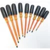 IDEAL 35-9103 Insulated Screwdriver Set Slottedphillipssquare 9 Pc