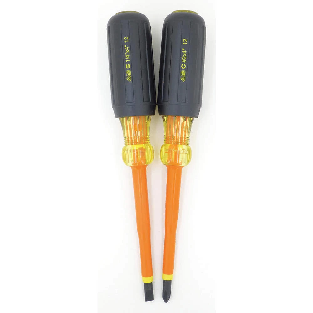 IDEAL 35-9305 Insulated Screwdriver Set Slottedphillips 2 Pc 1 IDEAL 35-9305 Insulated Screwdriver Set Slottedphillips 2 Pc