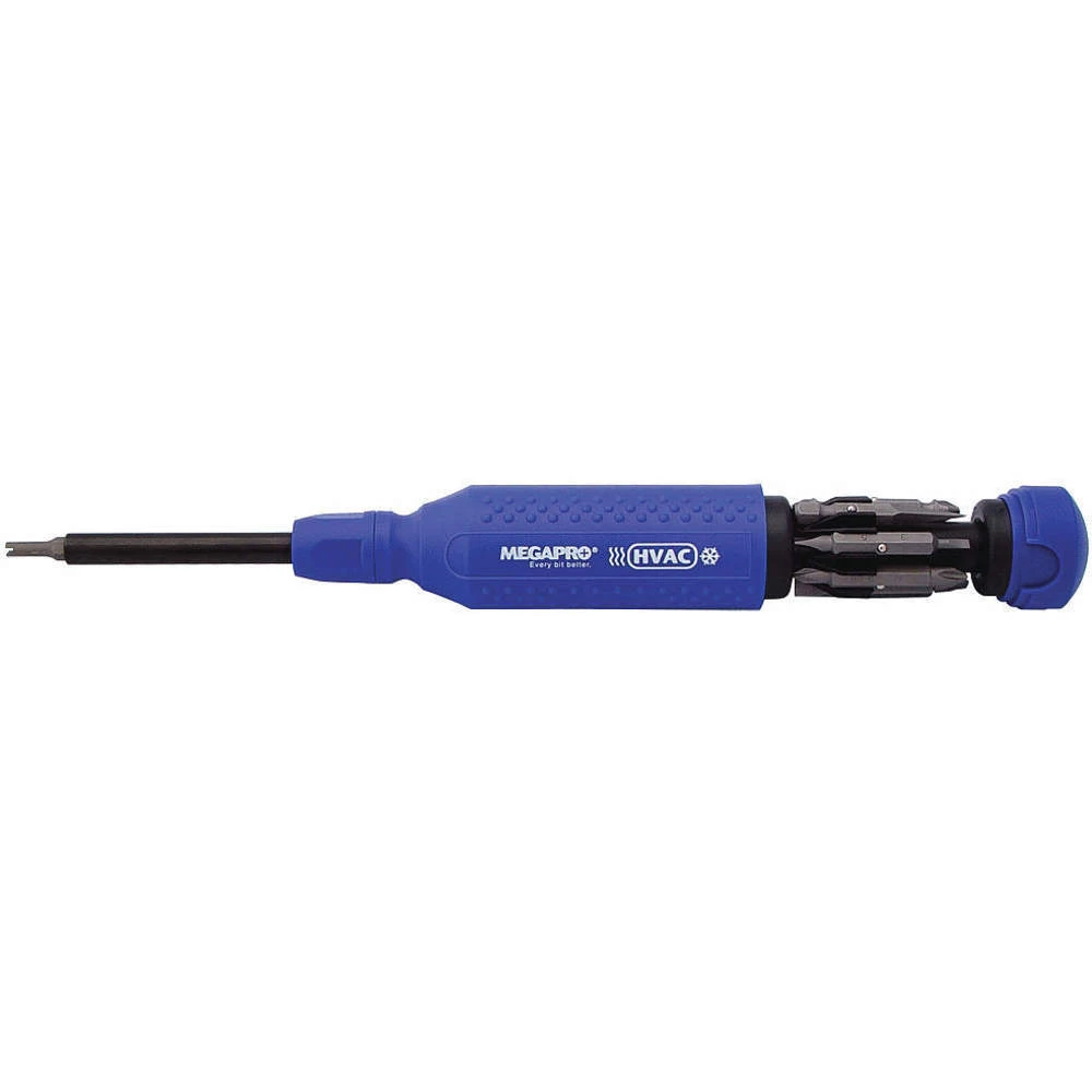 MEGAPRO 151HVAC-U Multi-bit Screwdriver 14-in-1, Hvac 8 Pc 1 MEGAPRO 151HVAC-U Multi-bit Screwdriver 14-in-1, Hvac 8 Pc