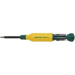 MEGAPRO 151HEX Hex Key Multi-bit Screwdriver 8 Pc