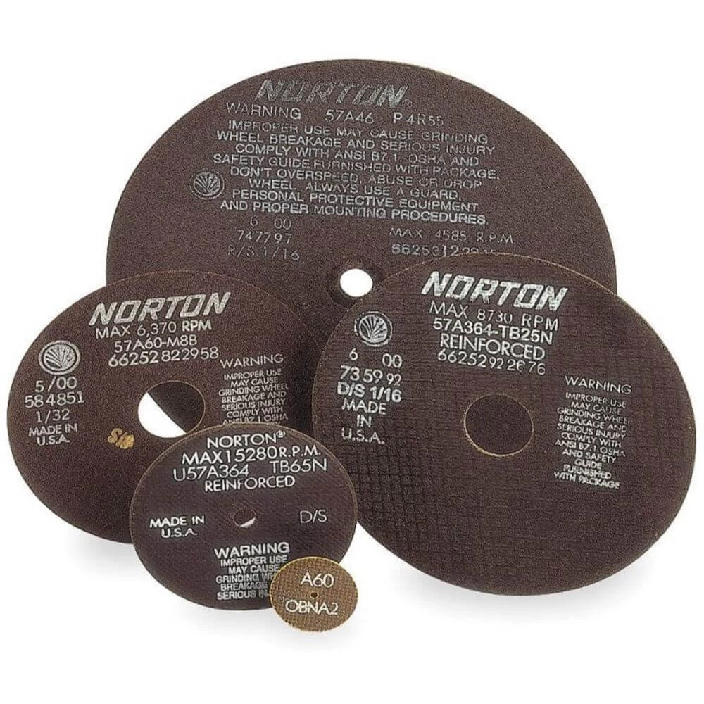 NORTON ABRASIVES 66253042983 Abrasive Cut Wheel 8 Inch Diameter 0.060 Inch T 1-14 Inch Arbor Hole 1 NORTON ABRASIVES 66253042983 Abrasive Cut Wheel 8 Inch Diameter 0.060 Inch T 1-14 Inch Arbor Hole