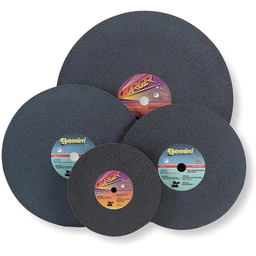 NORTON ABRASIVES 66253363694 Abrasive Cut Wheel 14 Inch Diameter 0.125 Inch T 1 Inch Arbor Hole 1 NORTON ABRASIVES 66253363694 Abrasive Cut Wheel 14 Inch Diameter 0.125 Inch T 1 Inch Arbor Hole