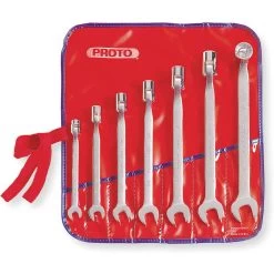 PROTO J1270A Combination Wrench Set Antislip 38-34 Inch 7pc