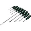 SK PROFESSIONAL TOOLS 86007 Combination Screwdriver Set Slottedphillips 9 Pc