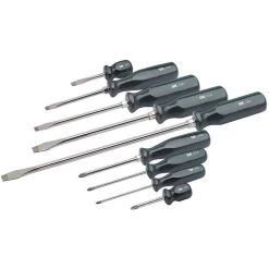 SK PROFESSIONAL TOOLS 86006 Screwdriver Set Sure Grip Combination 9 Pcs