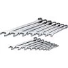 SK PROFESSIONAL TOOLS 86014 Combination Wrench Set Chrome 14-1-14 16 Pc