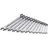 SK PROFESSIONAL TOOLS 86123 Combination Wrench Set Chrome 7-19mm 13 Pc