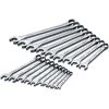 SK PROFESSIONAL TOOLS 86224 Combination Wrench Set Chrome 6-24mm 19 Pc
