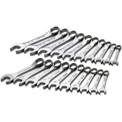 SK PROFESSIONAL TOOLS 86250 Combination Wrench Set 38-1516 10-19mm 20 Pc