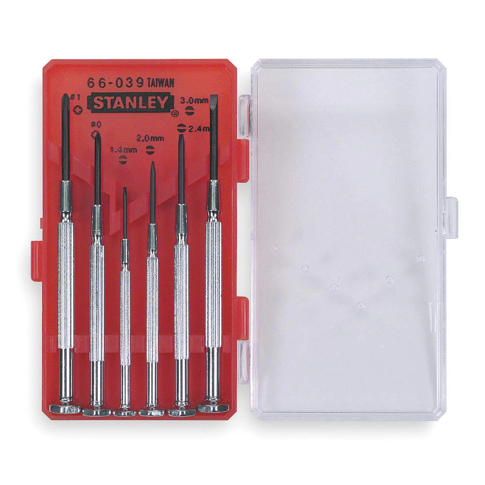 STANLEY 66-039 Screwdriver Set 6pc 1 STANLEY 66-039 Screwdriver Set 6pc