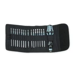 WERA 05071116002 Multibit Screwdriver Set Stainless Steel Metric 18 Pc