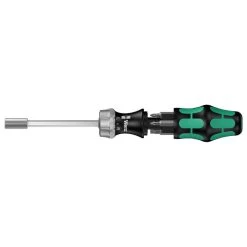WERA 05073661002 Ratchet Screwdriver Set Hex 8-12 L 7 Pc
