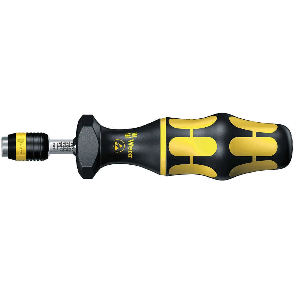 WERA 05074731002 Esd Adjustable Torque Screwdriver Qr 1.2-3.0 Nm 1 WERA 05074731002 Esd Adjustable Torque Screwdriver Qr 1.2-3.0 Nm