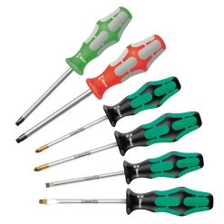 WERA 05347778001 Combination Screwdriver Set 6 Pc