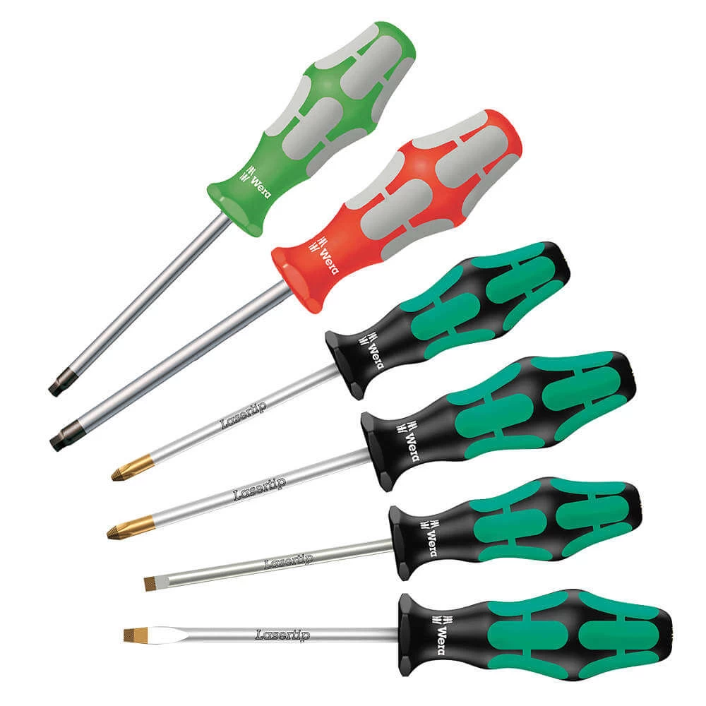 WERA 05347778001 Combination Screwdriver Set 6 Pc 1 WERA 05347778001 Combination Screwdriver Set 6 Pc