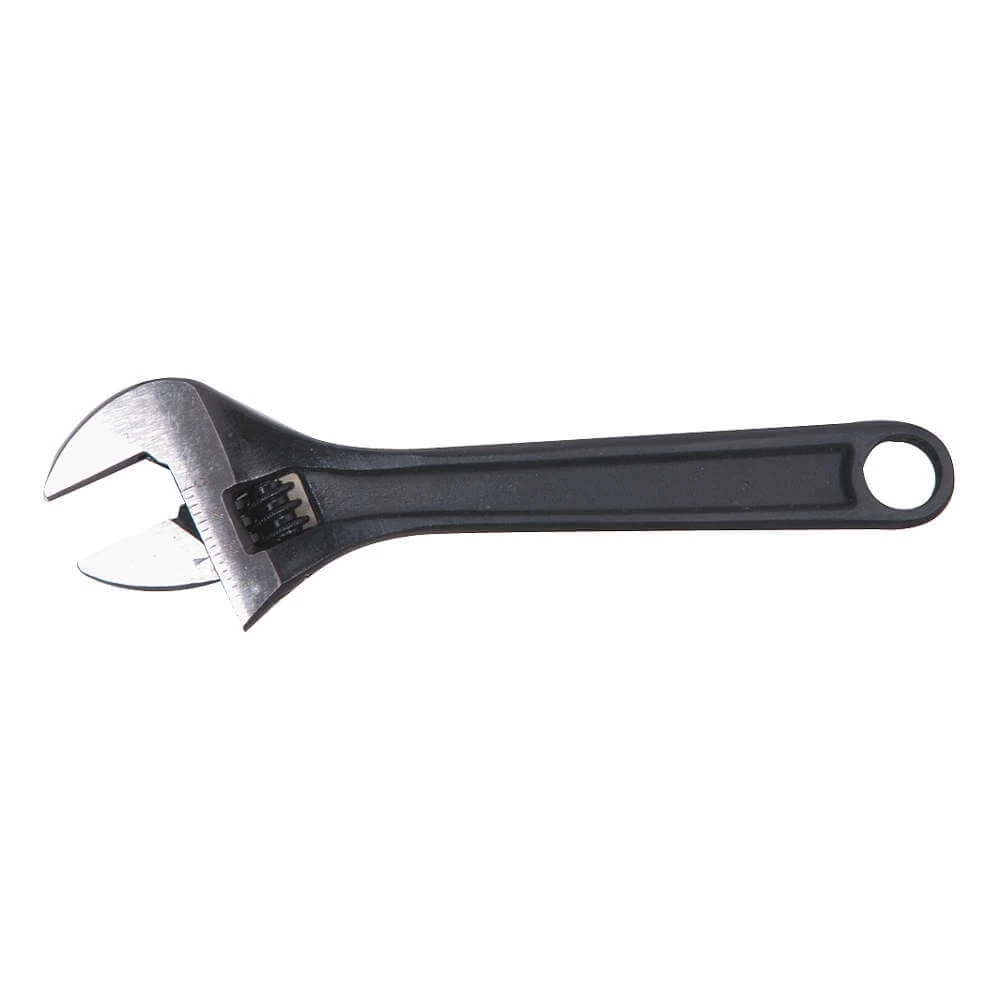 WESTWARD 1NYB4 Adjustable Wrench 12 Inch Black Plain 1 WESTWARD 1NYB4 Adjustable Wrench 12 Inch Black Plain
