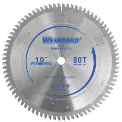 WESTWARD 24EL75 Circular Saw Blade 10 Inch 80t