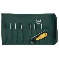 WIHA 26985 Precision Multi-bit Screwdriver Esd 12pc