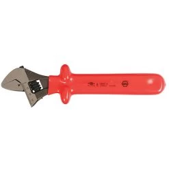 WIHA 76210 Insulated Adjustable Wrench 10 Inch Red